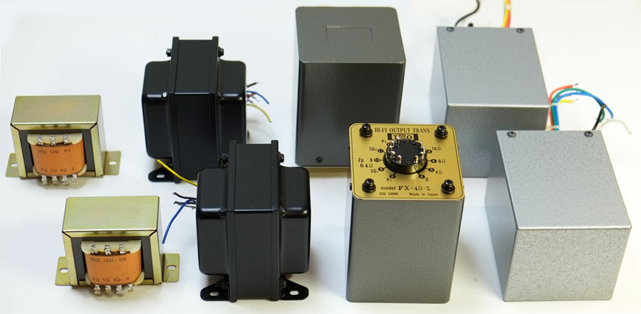 真空管アンプ用各種トランス